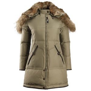 ✨GOOD CONDITION✨ Pajar Canada Cougar Down Parka with Genuine Fur Hood Size Med